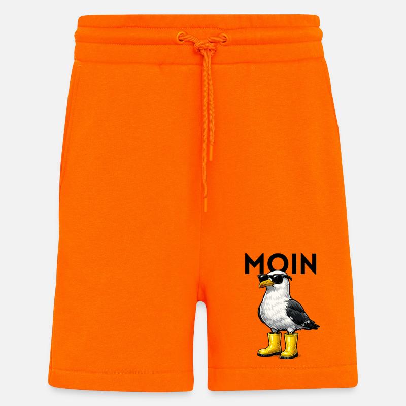 Moin Moewe  - Shorts - made by SPREAD - SUNSET ORANGE