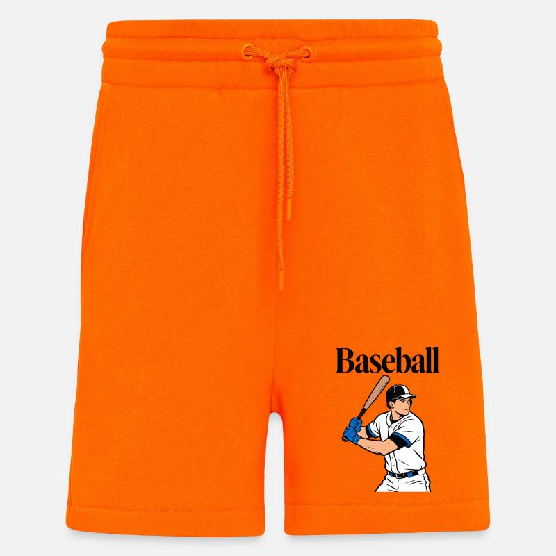 Baseball - Shorts - made by SPREAD - SUNSET ORANGE