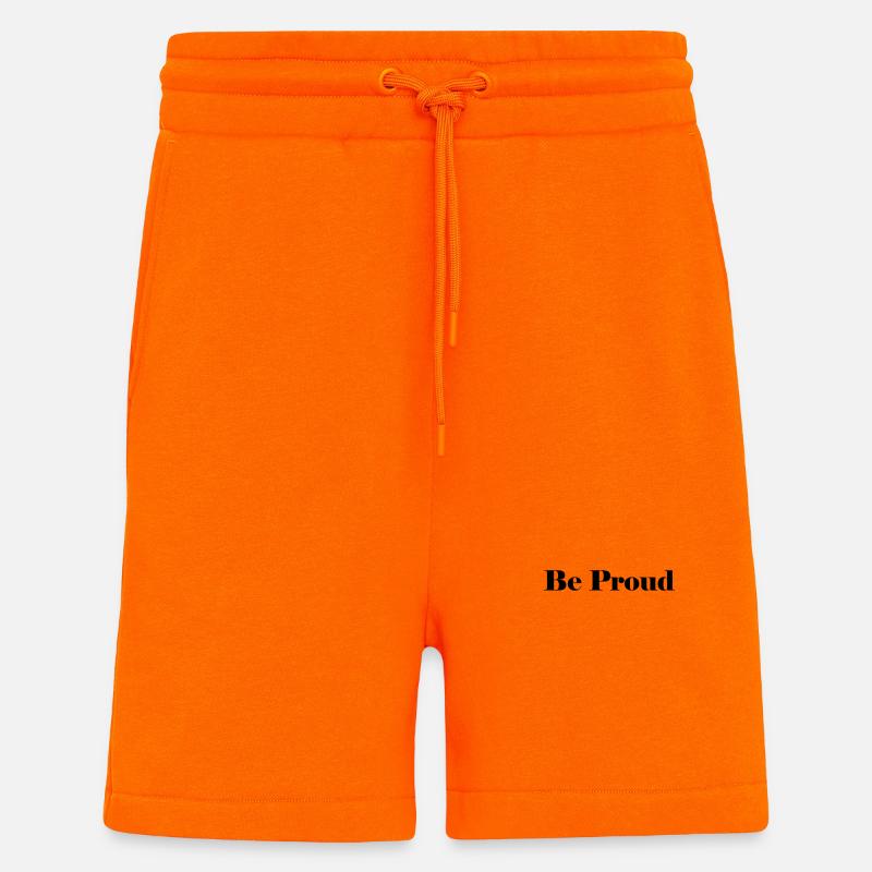 Basic Beproud - Shorts - made by SPREAD - SUNSET ORANGE