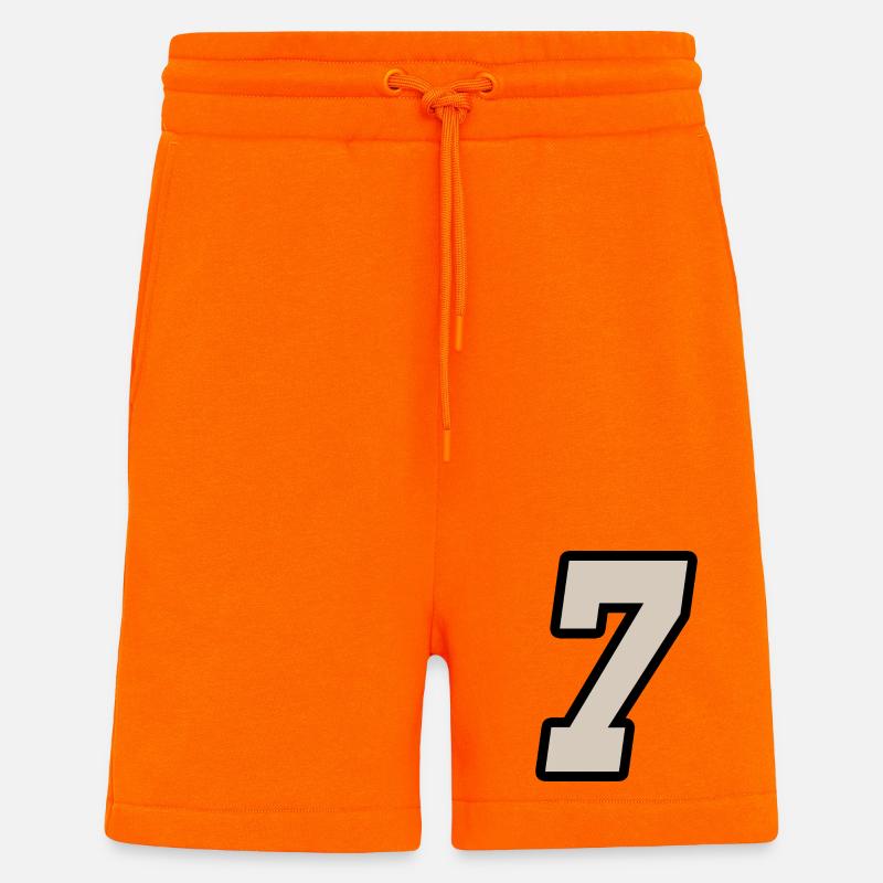 Nummer sieben 7 - Shorts - made by SPREAD - SUNSET ORANGE