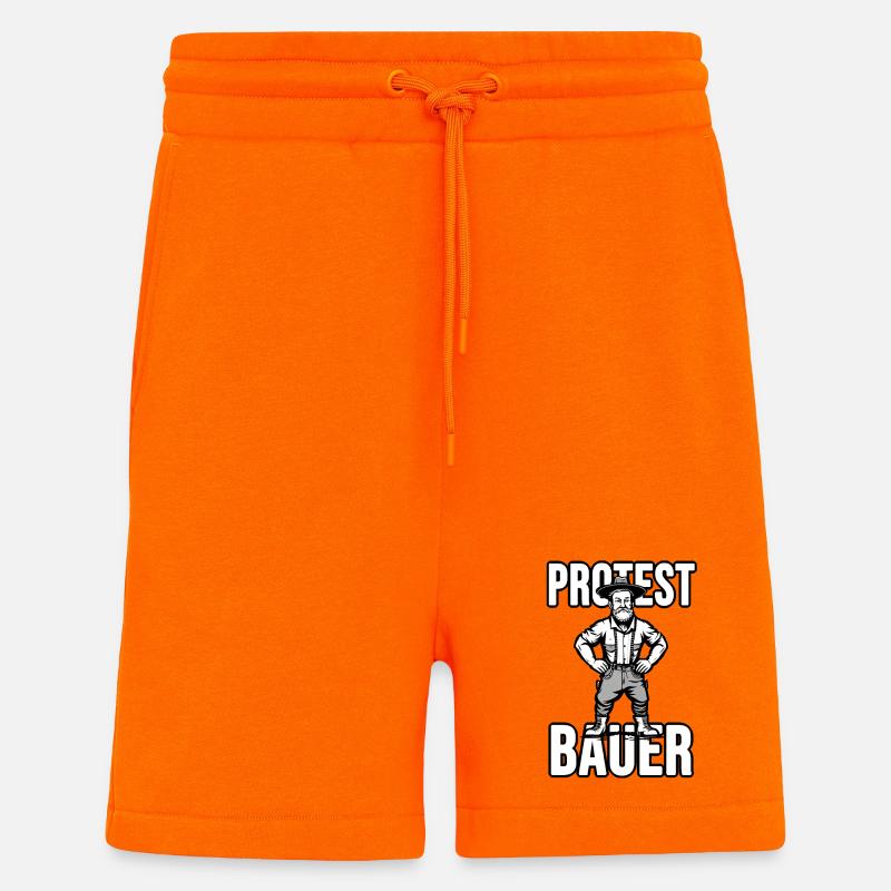 Protest Bauer - Shorts - made by SPREAD - SUNSET ORANGE