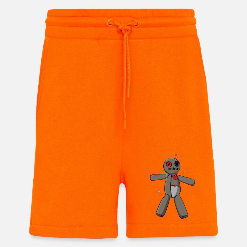Phasmophobia Voodoo Puppe - Shorts - made by SPREAD - SUNSET ORANGE