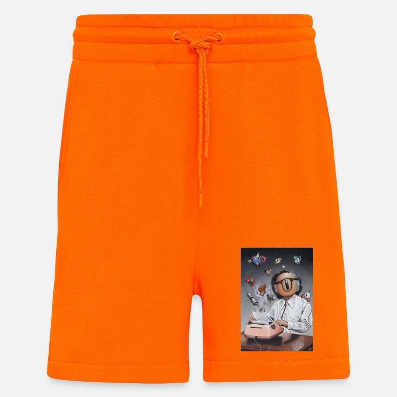 Isaac der Bot - Shorts - made by SPREAD - SUNSET ORANGE