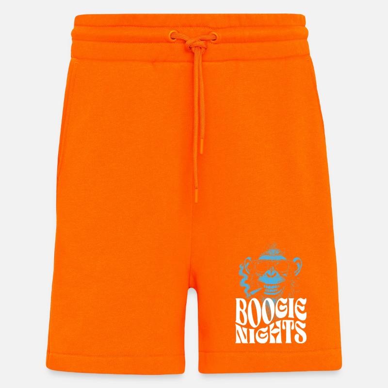 Boogie Nights Monkey T-Shirt - Shorts - made by SPREAD - SUNSET ORANGE