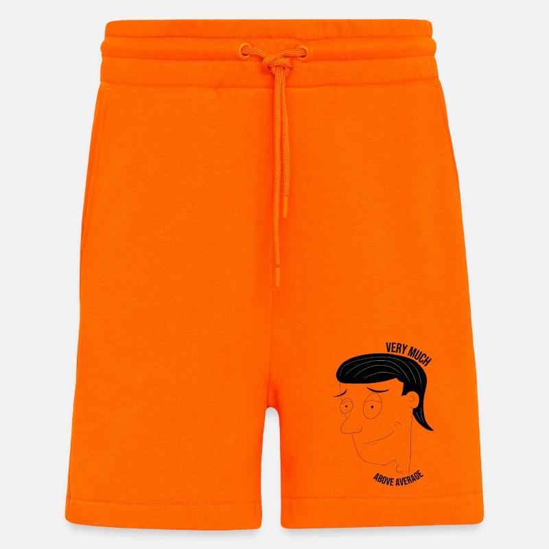Sehr überdurchschnittlicher Mann - Shorts - made by SPREAD - SUNSET ORANGE