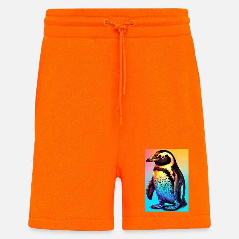 Pinguin - Shorts - made by SPREAD - SUNSET ORANGE