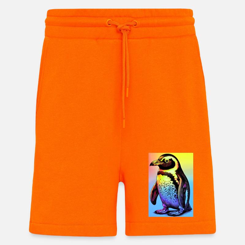 Pinguin - Shorts - made by SPREAD - SUNSET ORANGE
