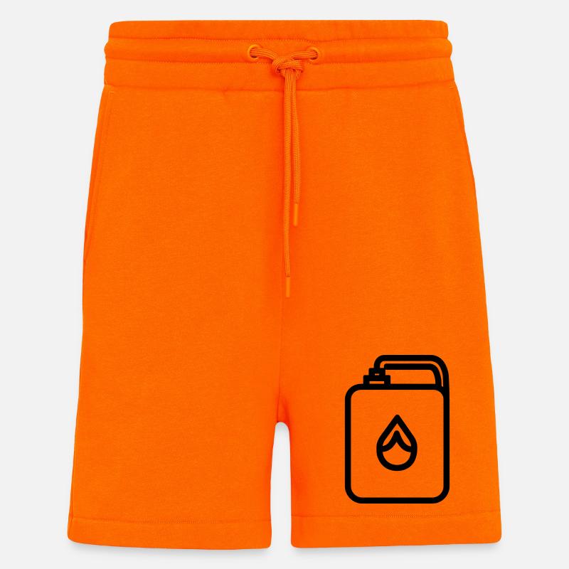 Gaskanister - Shorts - made by SPREAD - SUNSET ORANGE