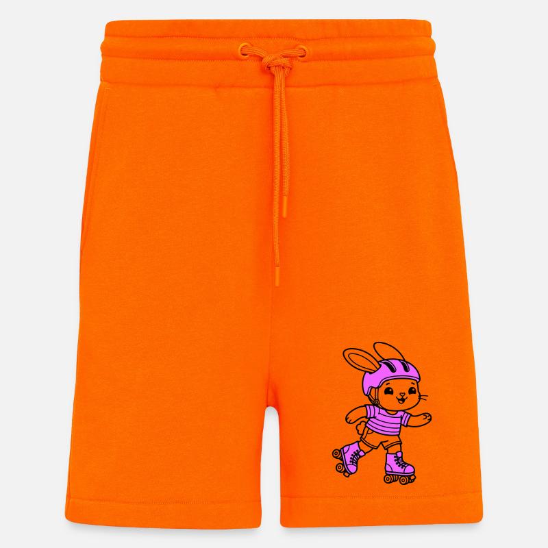 Rollschuhmädchen - Shorts - made by SPREAD - SUNSET ORANGE