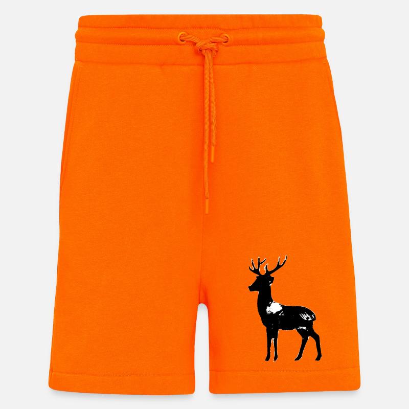 Deer - Shorts - made by SPREAD - SUNSET ORANGE