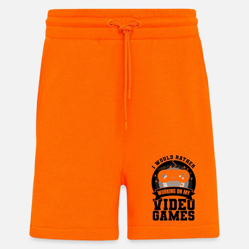 Game Dev - Shorts - made by SPREAD - SUNSET ORANGE