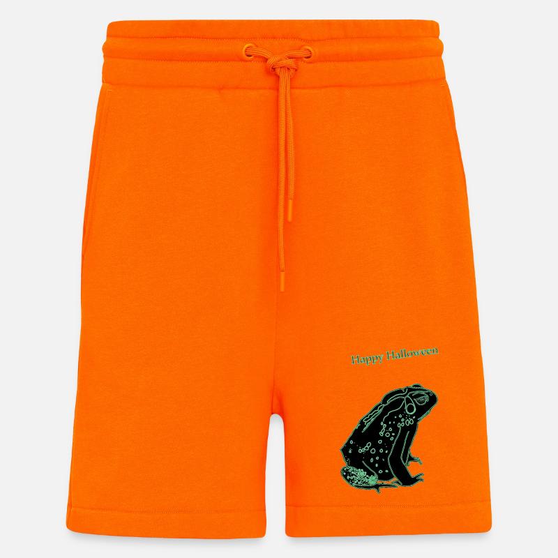 Halloween Toad - Shorts - made by SPREAD - SUNSET ORANGE