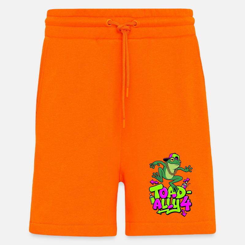 Toad-Ally 4 Cool Toad - Shorts - made by SPREAD - SUNSET ORANGE