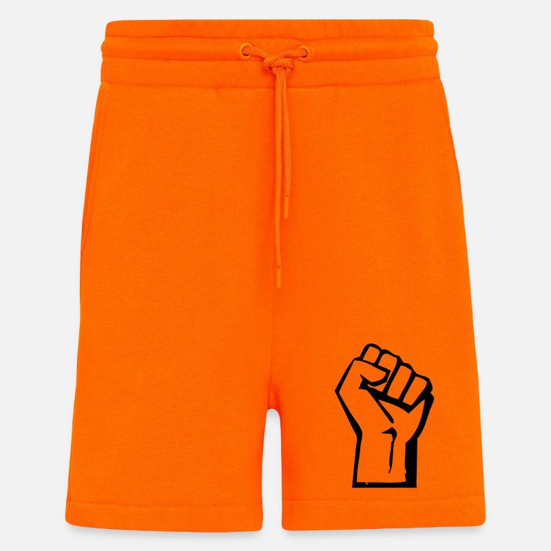 Faust - Proletariat - Arbeiter - Shorts - made by SPREAD - SUNSET ORANGE