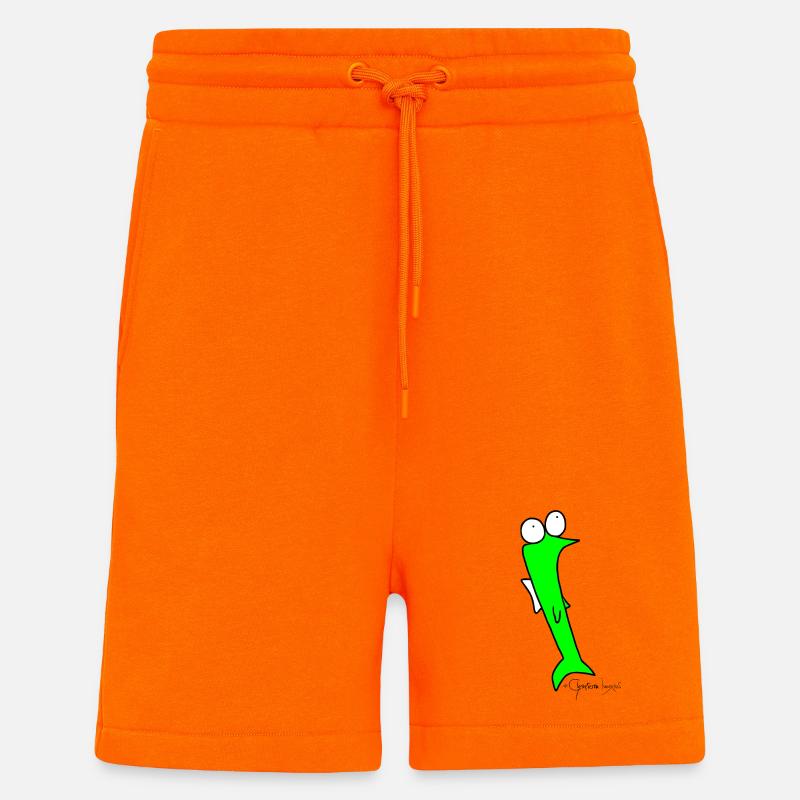 Plötzfisch - Piscis Rutilus - Shorts - made by SPREAD - SUNSET ORANGE