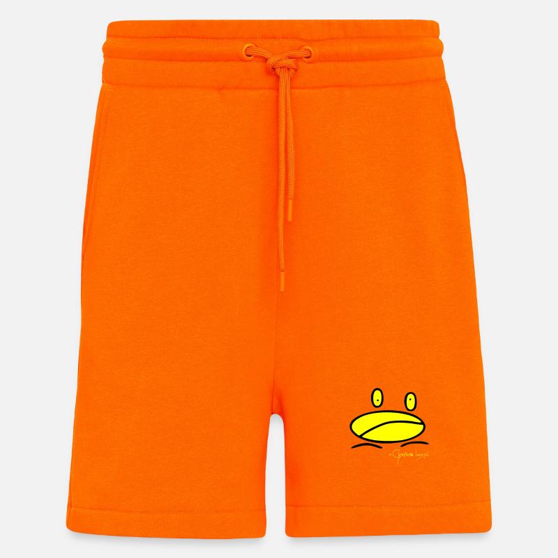 Froschmini - Ranunculus Oophagus - Shorts - made by SPREAD - SUNSET ORANGE