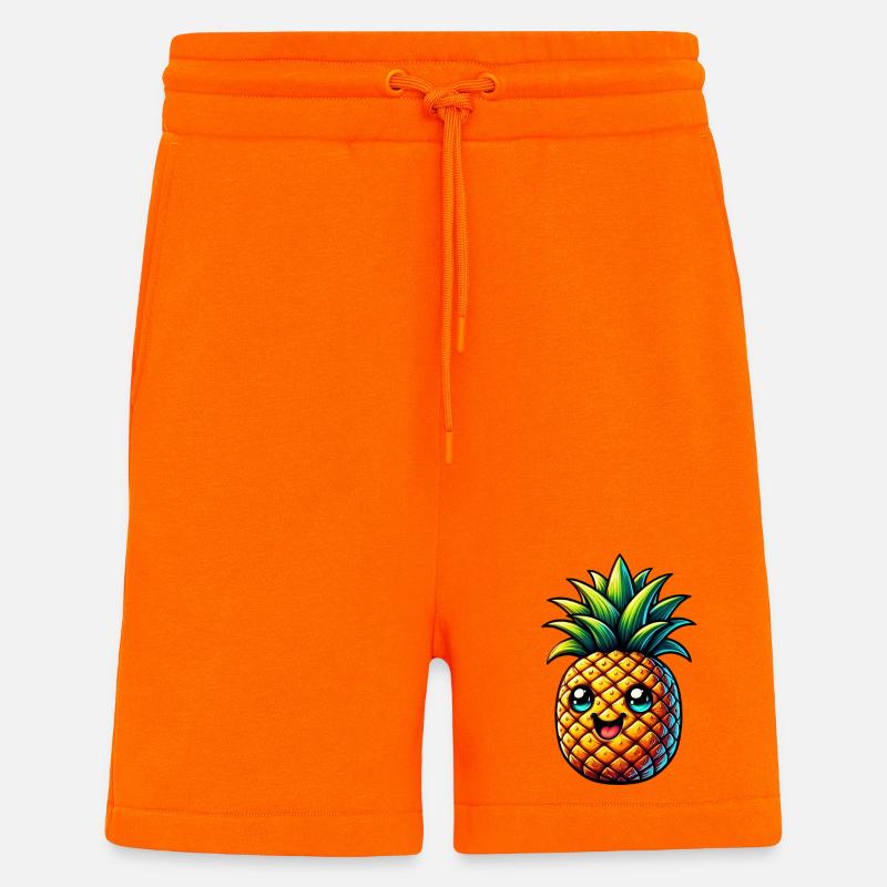 Ananas - Shorts - made by SPREAD - SUNSET ORANGE