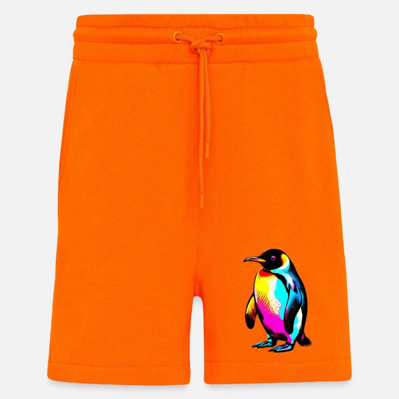 Pinguin - Shorts - made by SPREAD - SUNSET ORANGE