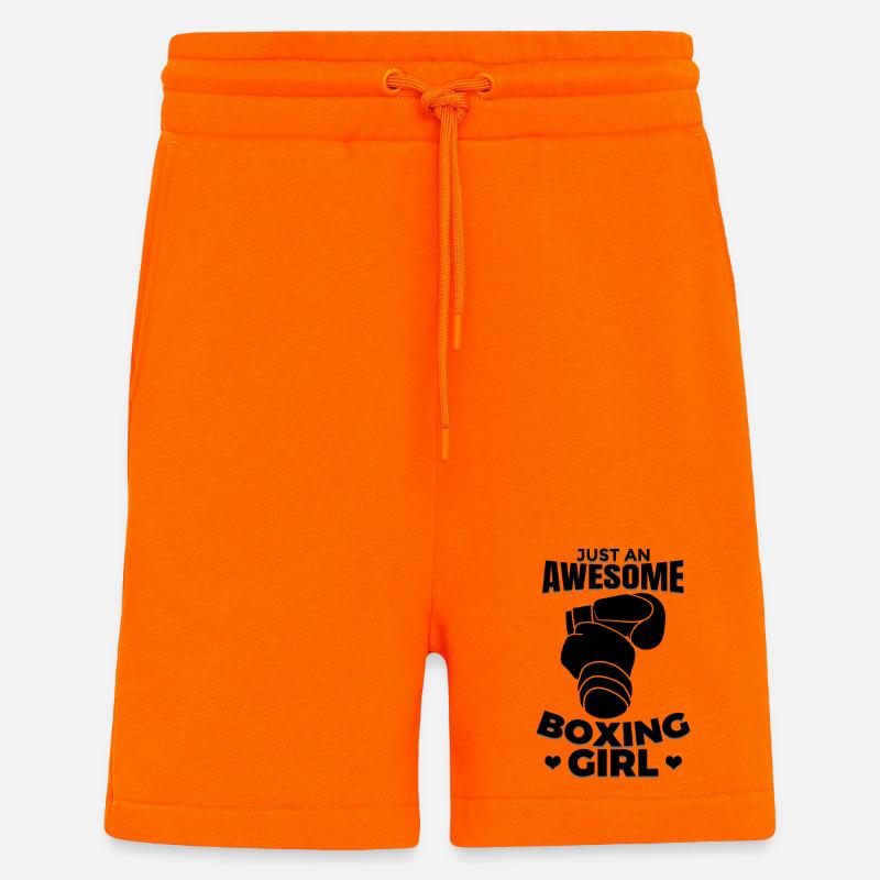 Boxer Mädchen - Shorts - made by SPREAD - SUNSET ORANGE