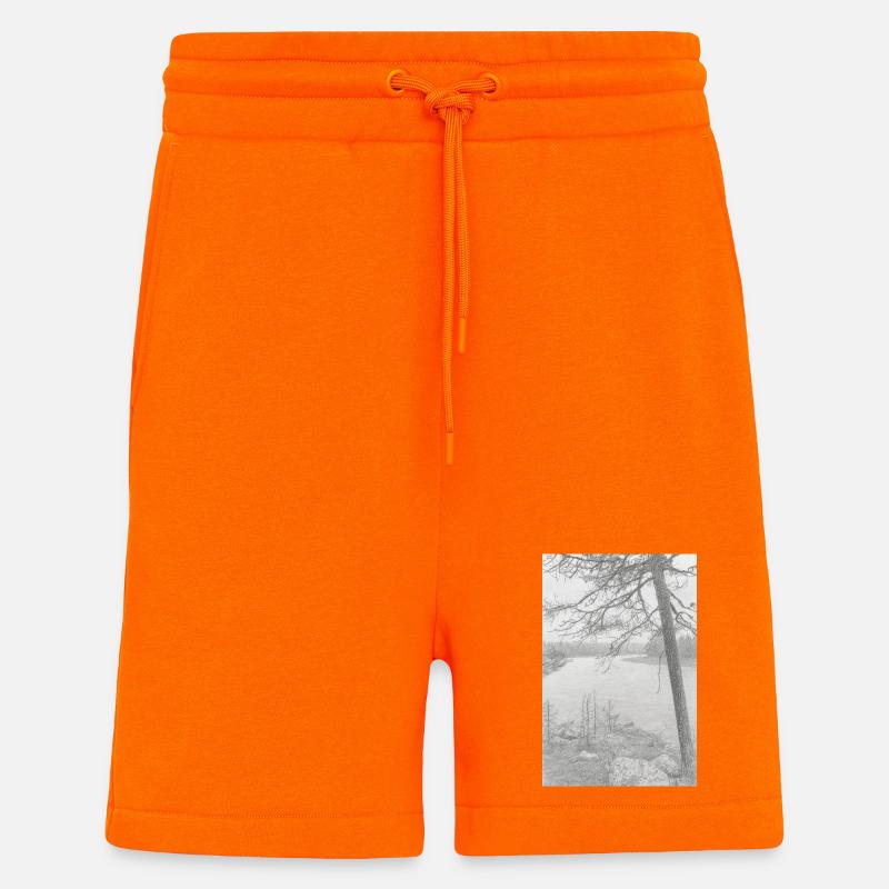 Natur - Shorts - made by SPREAD - SUNSET ORANGE