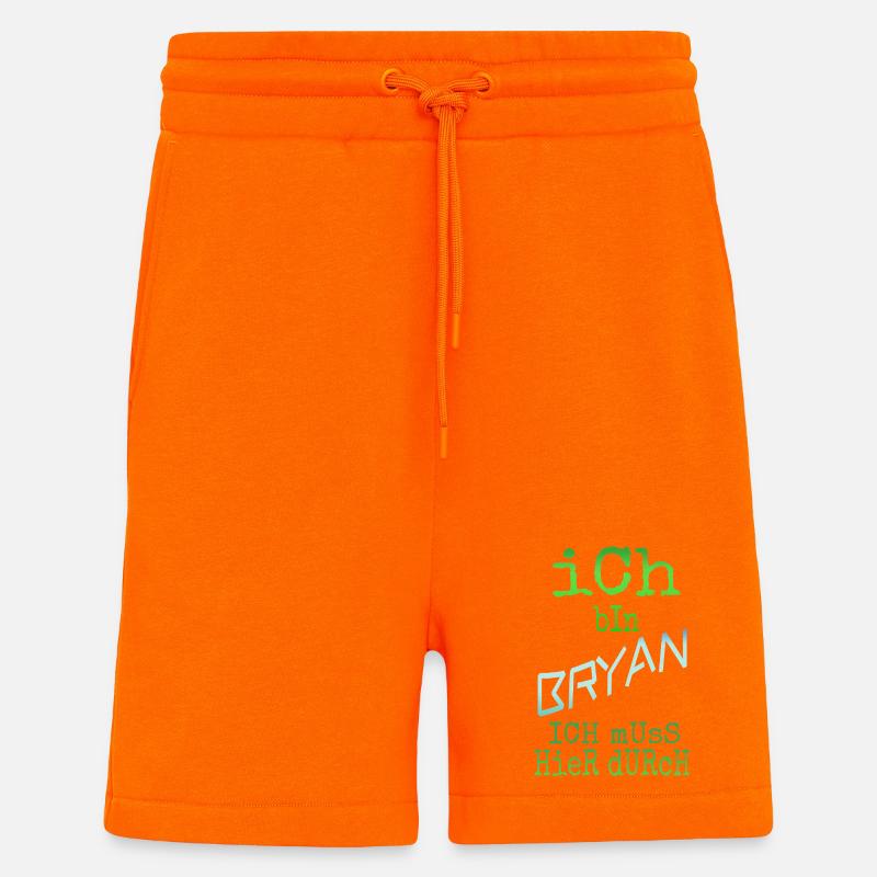 Bryan als Bryan - Shorts - made by SPREAD - SUNSET ORANGE