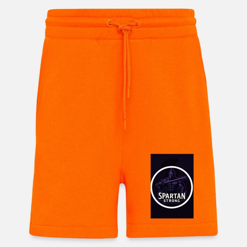 Spartanisch stark - Shorts - made by SPREAD - SUNSET ORANGE