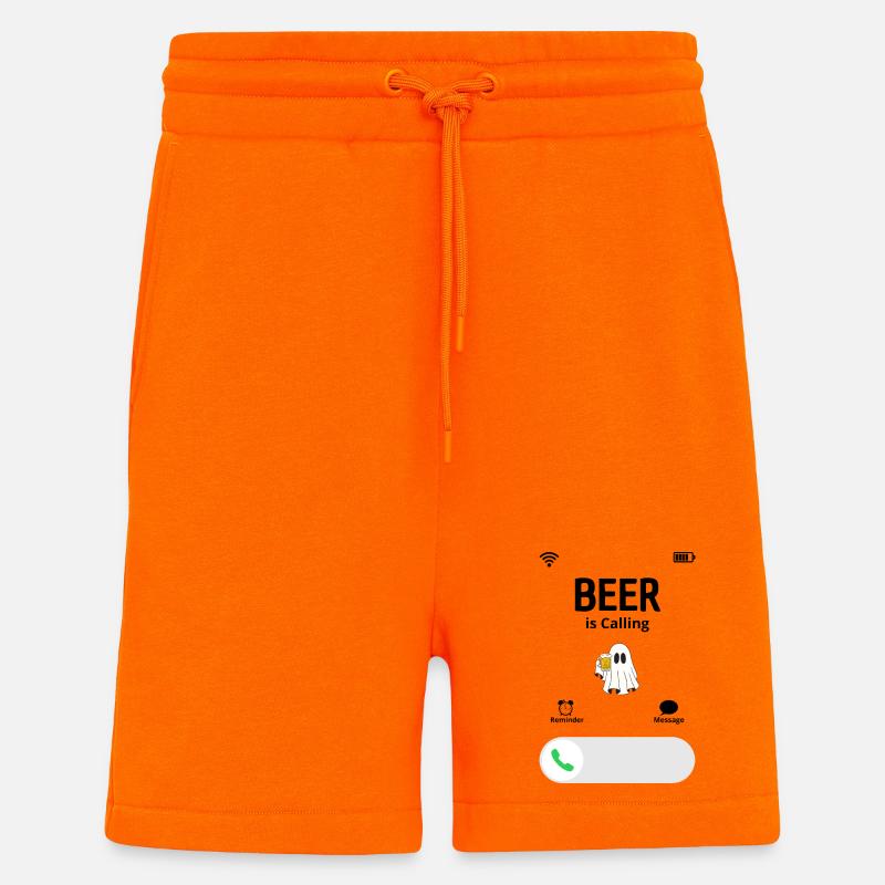 Das Bier ruft - Shorts - made by SPREAD - SUNSET ORANGE