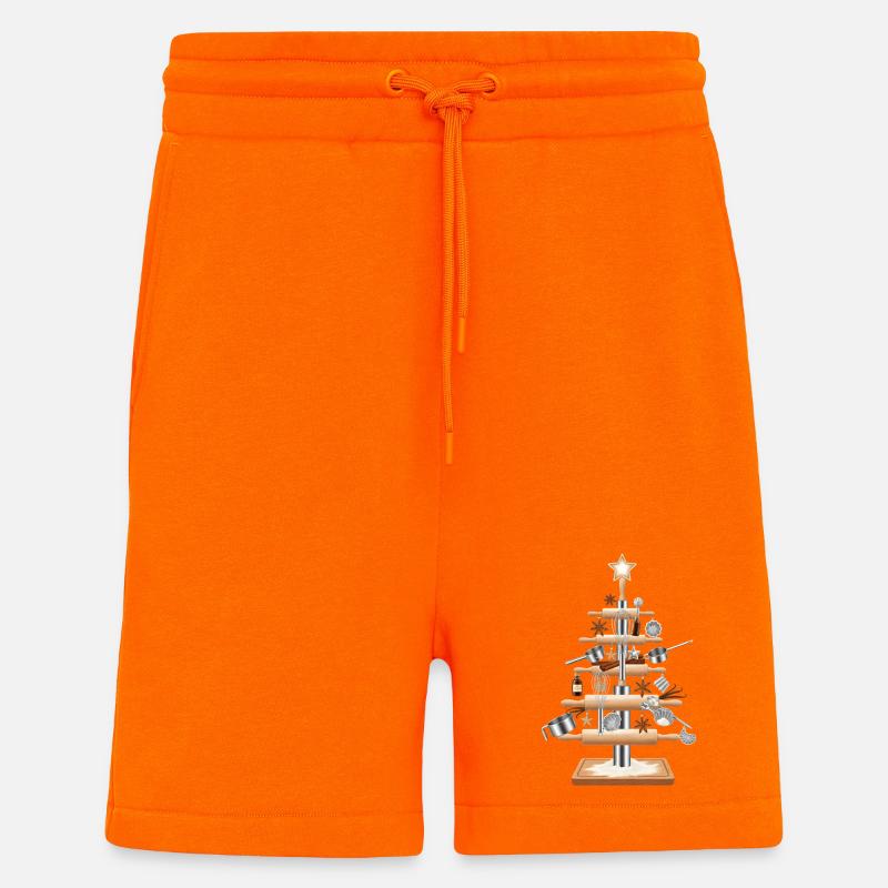 Kitchen tree made of baking tools - Shorts - made by SPREAD - SUNSET ORANGE
