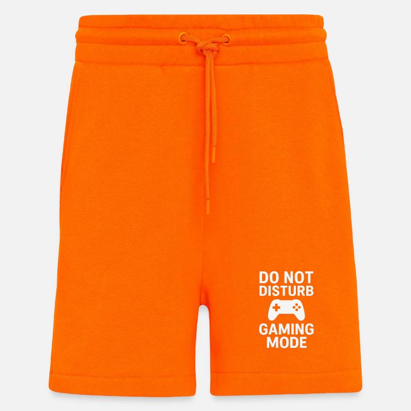 Do Not Disturb – Gaming Mode - Shorts - made by SPREAD - SUNSET ORANGE