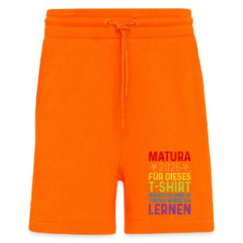 Matura 2026  - Shorts - made by SPREAD - SUNSET ORANGE - Vorne