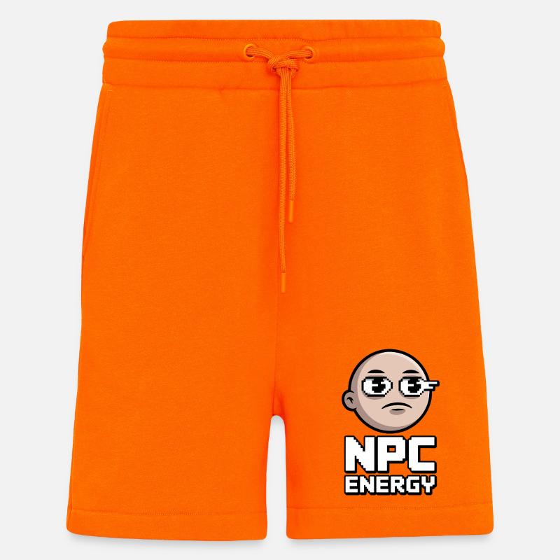 NPC Energie Pixel Pop - Shorts - made by SPREAD - SUNSET ORANGE