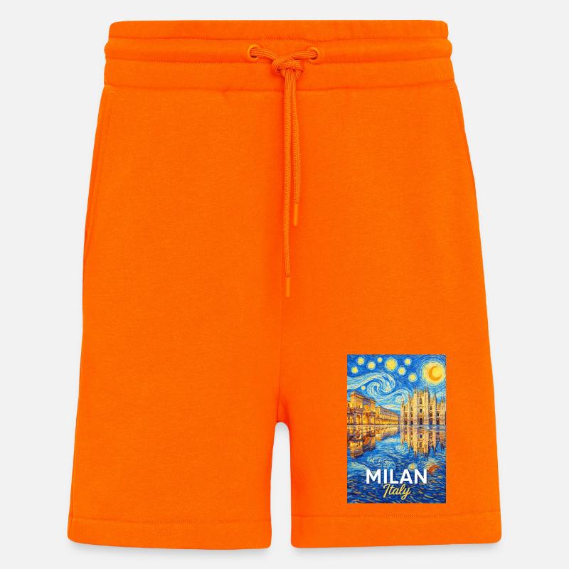 Mailand, Italien. - Shorts - made by SPREAD - SUNSET ORANGE