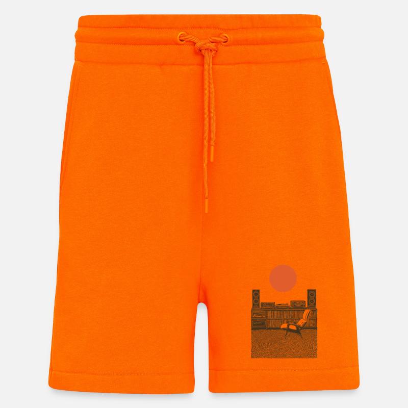 Audiogenuss - Shorts - made by SPREAD - SUNSET ORANGE