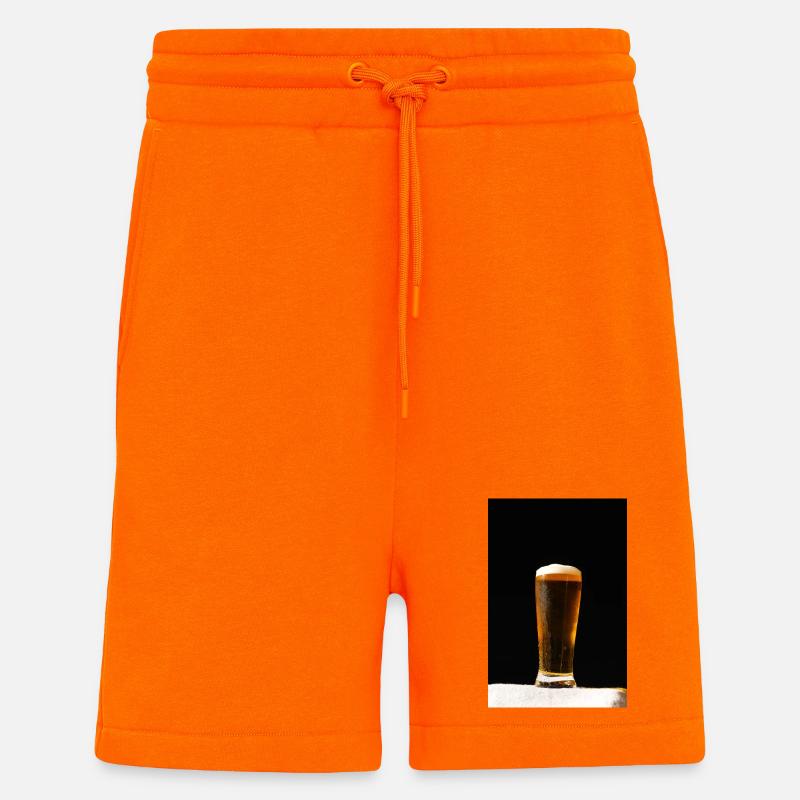 Bierglas Abendlicht - Shorts - made by SPREAD - SUNSET ORANGE