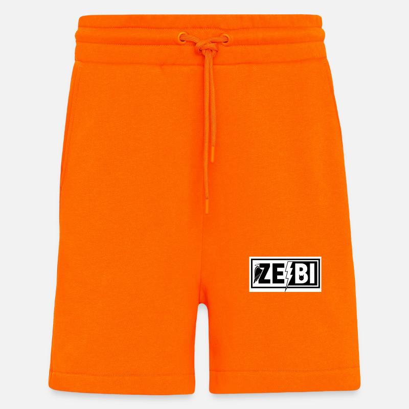 ZeBi Wings und Lightning Devil - Shorts - made by SPREAD - SUNSET ORANGE