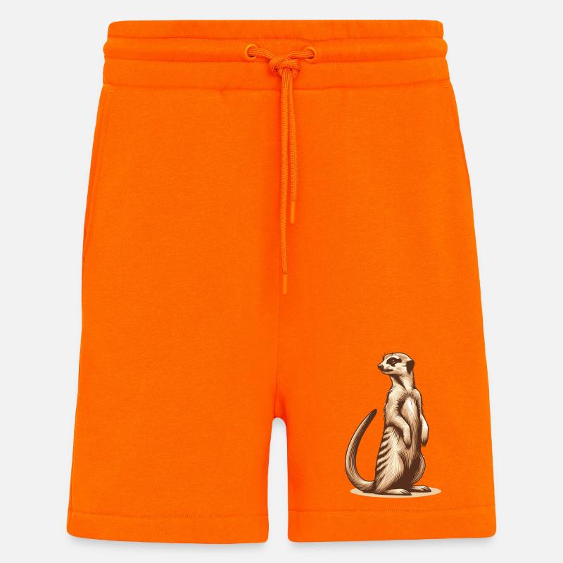 Erdmännchen - Shorts - made by SPREAD - SUNSET ORANGE