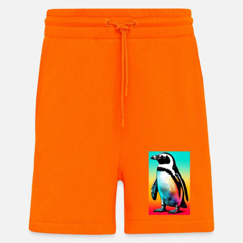 Pinguin - Shorts - made by SPREAD - SUNSET ORANGE