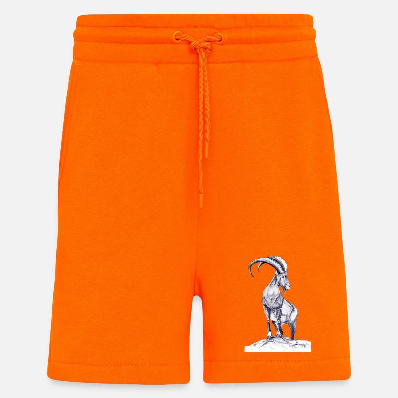 Steinbock - Shorts - made by SPREAD - SUNSET ORANGE