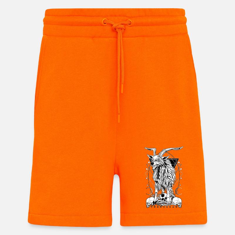 Vukojarac - Short bio décontracté fabriqué en UE - SUNSET ORANGE