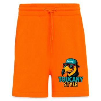 Toucany Style - Short bio décontracté fabriqué en UE - SUNSET ORANGE - Devant
