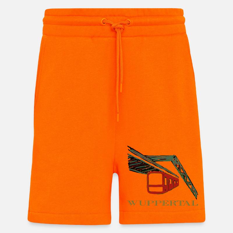 Schwebebahn - Shorts - made by SPREAD - SUNSET ORANGE