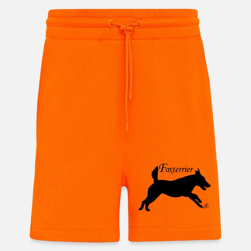 Fox Terrier - Shorts - made by SPREAD - SUNSET ORANGE
