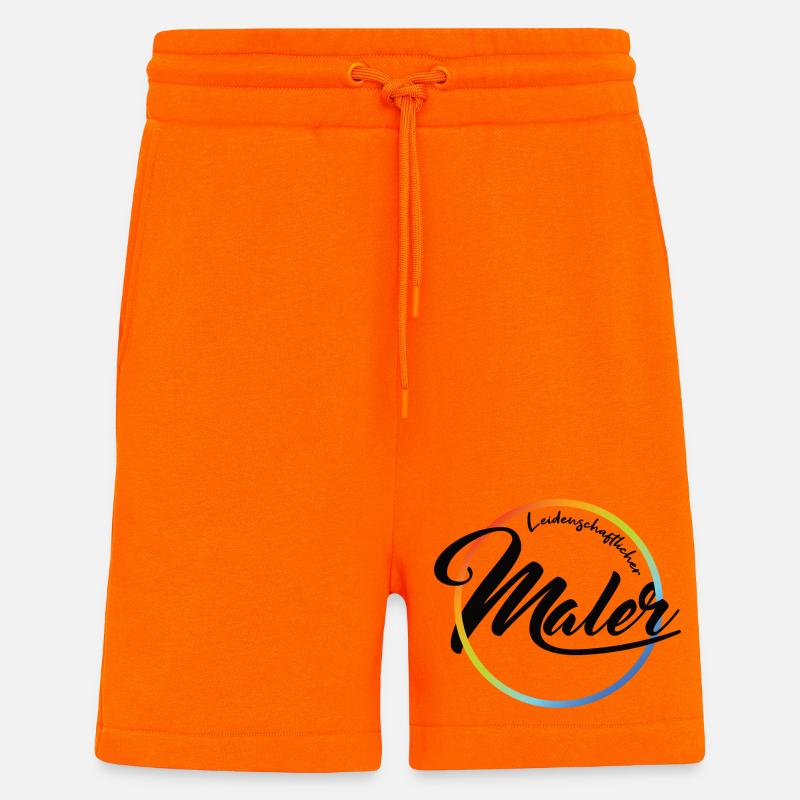 Passionate painter - Shorts - made by SPREAD - SUNSET ORANGE