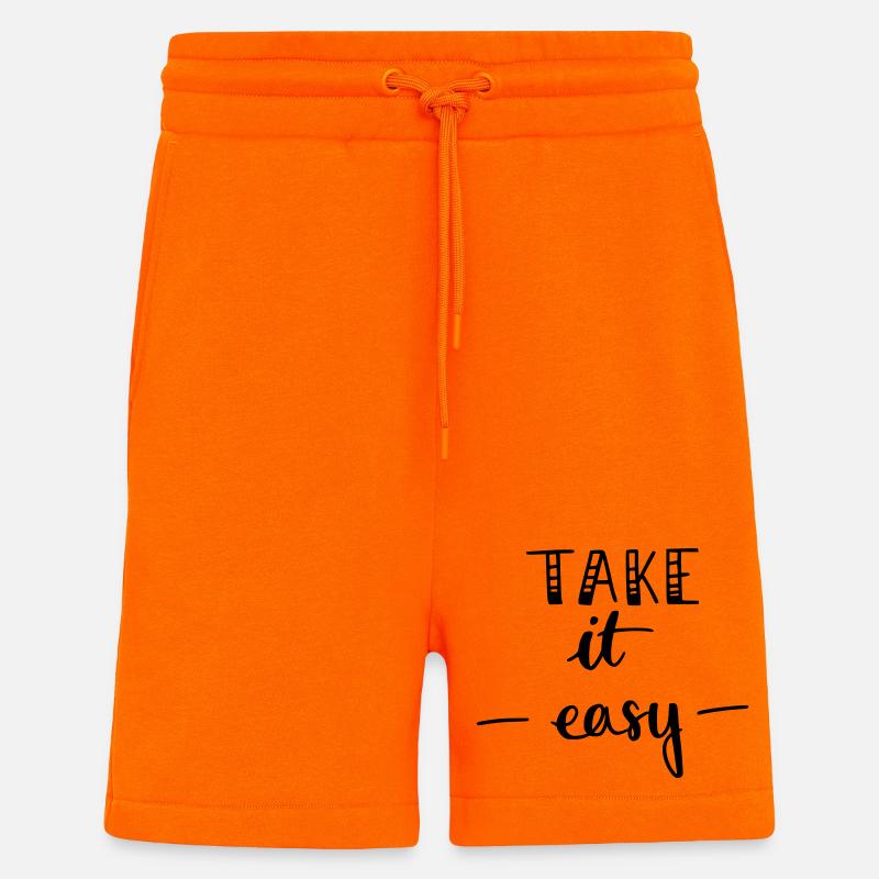 Take it easy - Shorts - made by SPREAD - SUNSET ORANGE