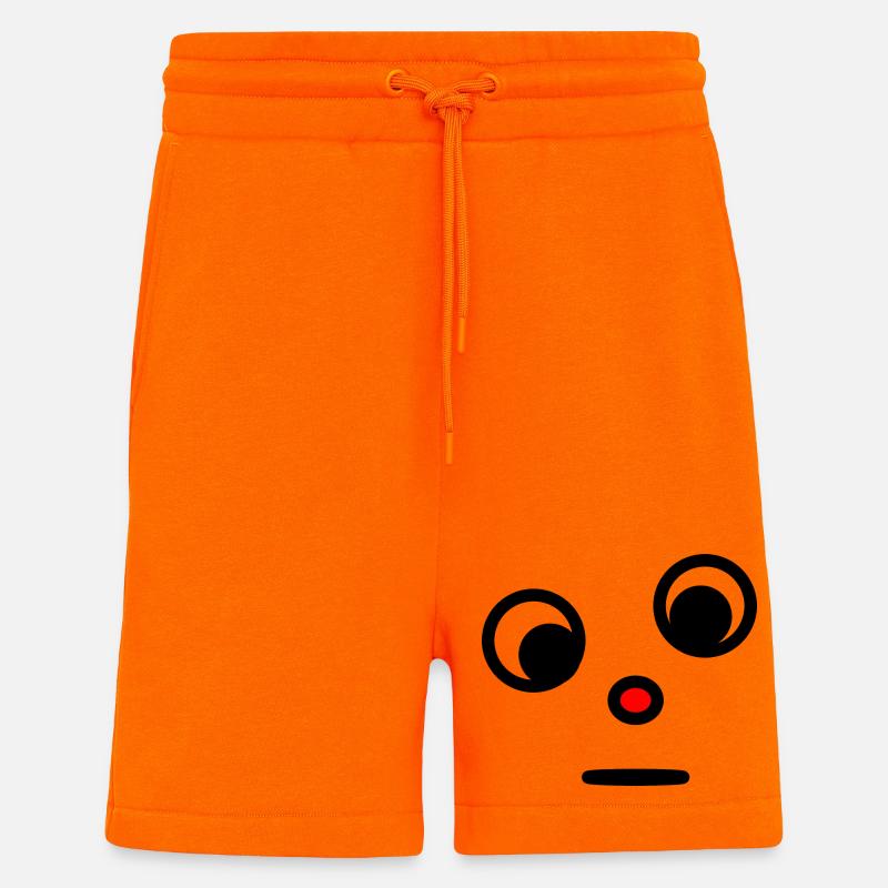 HUMOUR. CITATION. MESSAGE. RETRAITE. ANNIVERSAIRE. - Short bio décontracté fabriqué en UE - SUNSET ORANGE