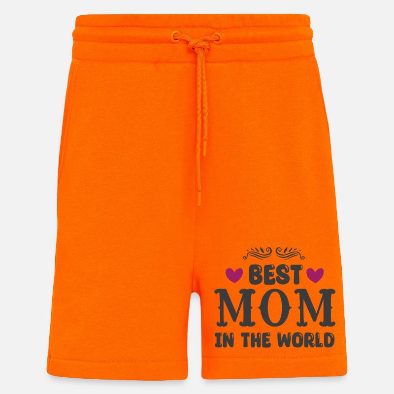 Beste Mama der Welt - Shorts - made by SPREAD - SUNSET ORANGE