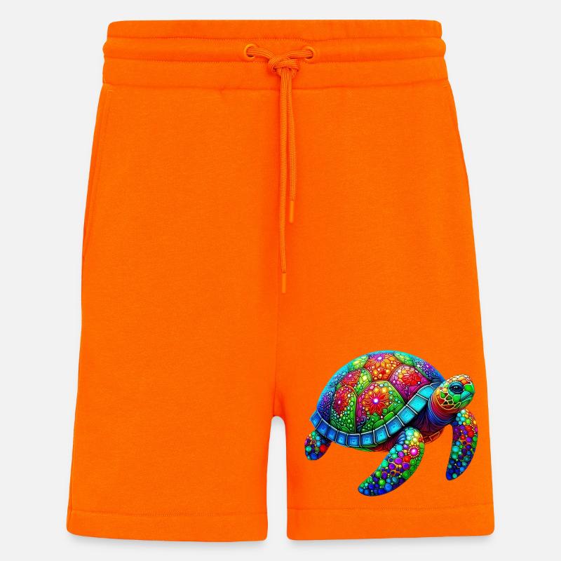 Schildkröte - Shorts - made by SPREAD - SUNSET ORANGE