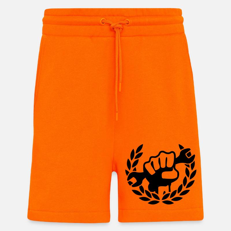 Master Mechanic - Shorts - made by SPREAD - SUNSET ORANGE