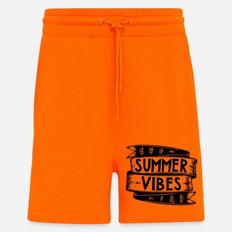 Summer Vibes | Vector graphic - Shorts - made by SPREAD - SUNSET ORANGE