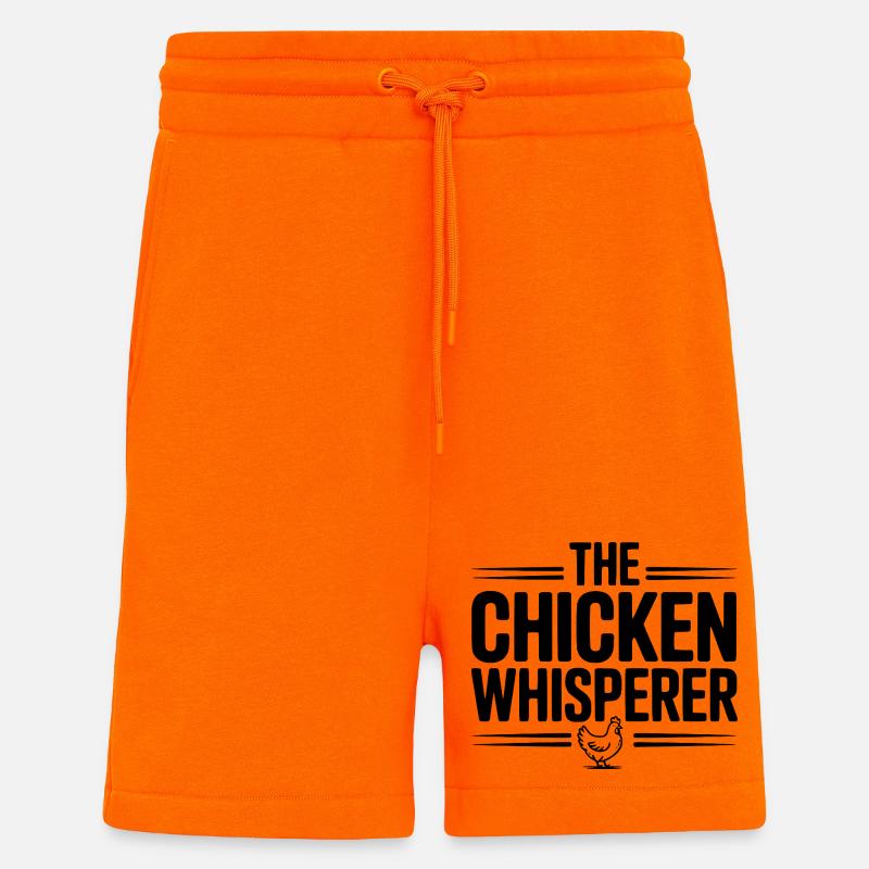 Der Hühnerflüsterer - Shorts - made by SPREAD - SUNSET ORANGE